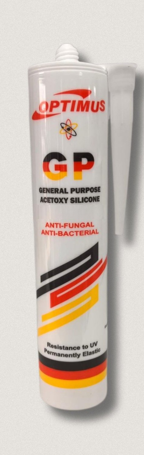 OPTIMUS all-purpose acetoxy silicone sealant cartridge