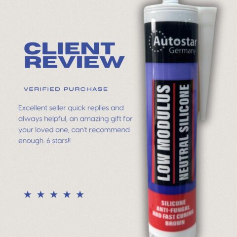 AutoStar Germany Multi Purpose Silicone Sealant - White Black Gray Clear 310ml - Image 7